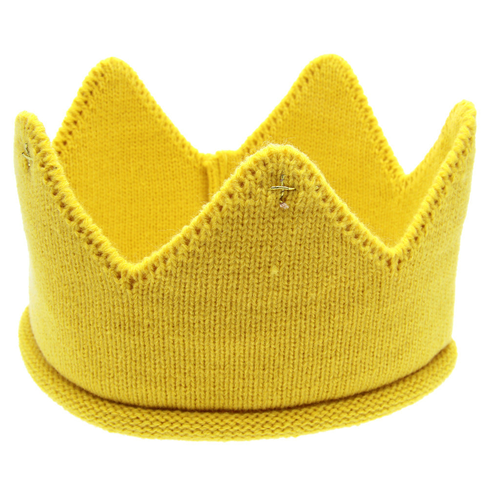Crown Knitted Infant Headband