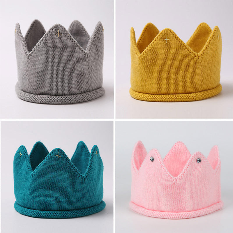 Crown Knitted Infant Headband