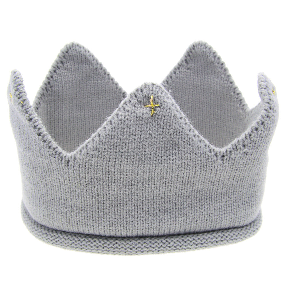 Crown Knitted Infant Headband