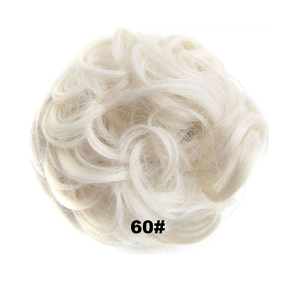 Scrunchie Synthetic Wavy Bun Ring