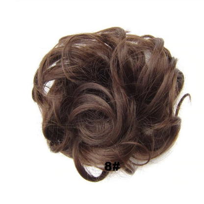 Scrunchie Synthetic Wavy Bun Ring