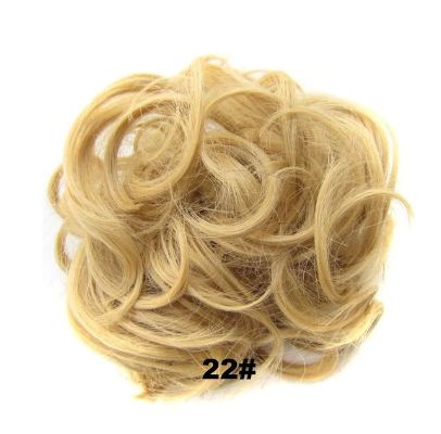 Scrunchie Synthetic Wavy Bun Ring