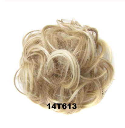 Scrunchie Synthetic Wavy Bun Ring