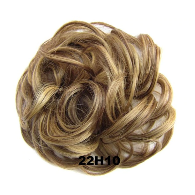 Scrunchie Synthetic Wavy Bun Ring