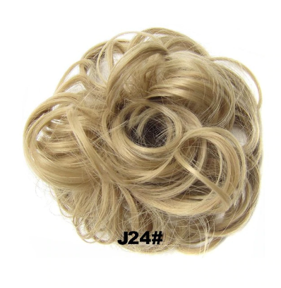 Scrunchie Synthetic Wavy Bun Ring
