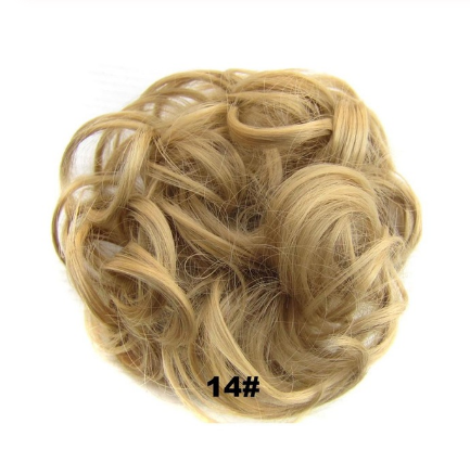 Scrunchie Synthetic Wavy Bun Ring