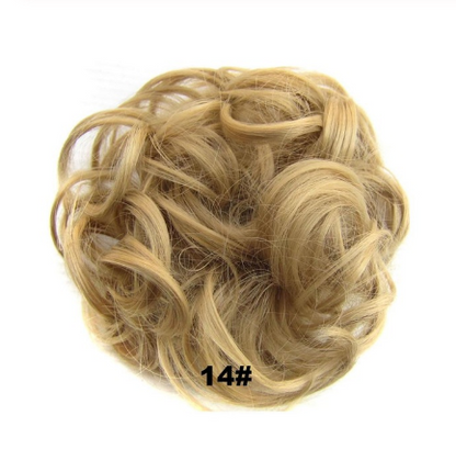 Scrunchie Synthetic Wavy Bun Ring