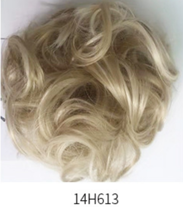 Scrunchie Synthetic Wavy Bun Ring