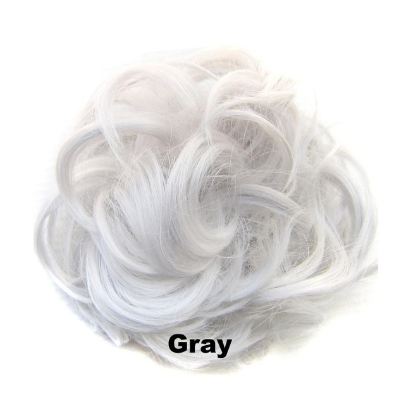 Scrunchie Synthetic Wavy Bun Ring