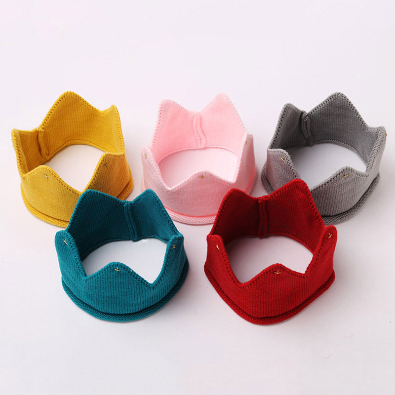 Crown Knitted Infant Headband