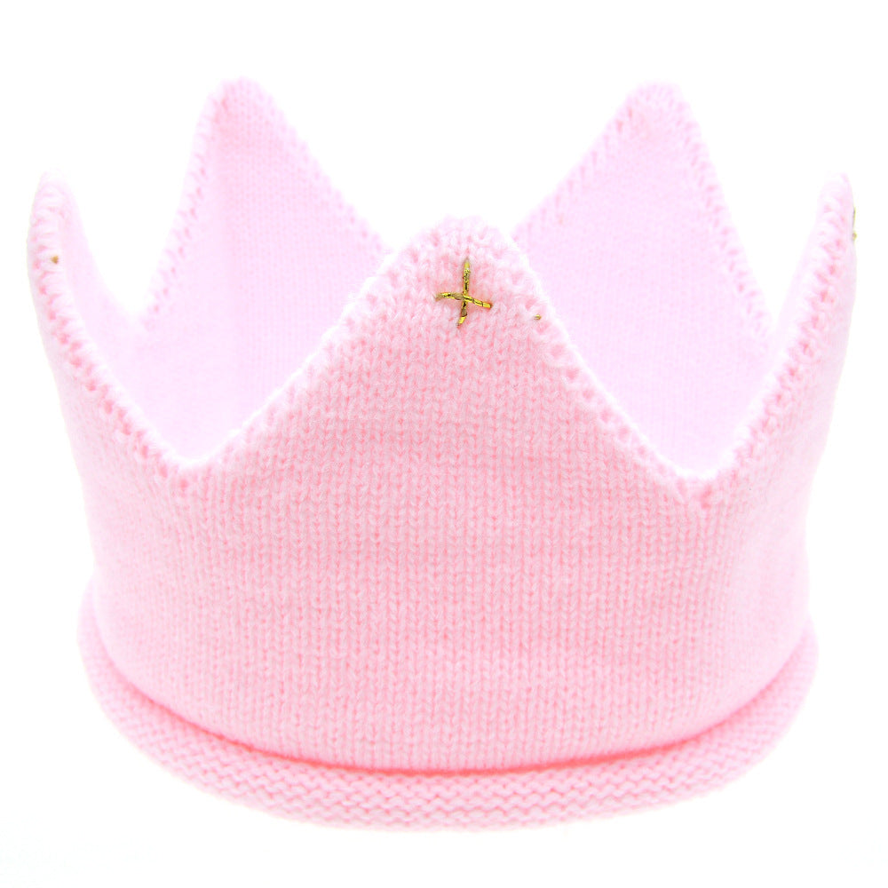 Crown Knitted Infant Headband
