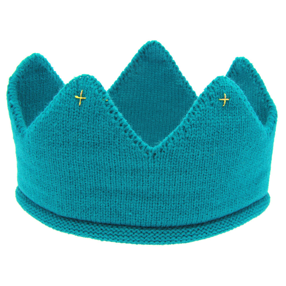 Crown Knitted Infant Headband