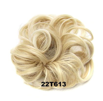 Scrunchie Synthetic Wavy Bun Ring