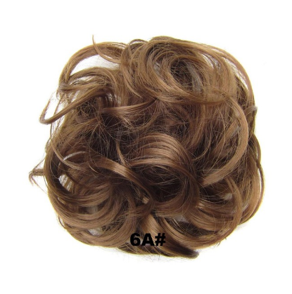Scrunchie Synthetic Wavy Bun Ring