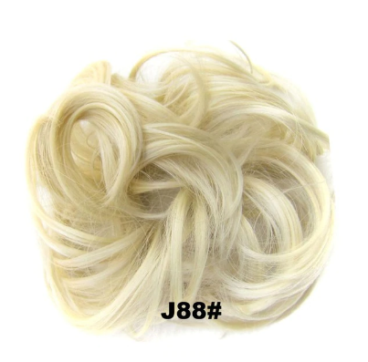 Scrunchie Synthetic Wavy Bun Ring