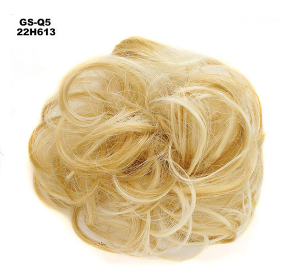Scrunchie Synthetic Wavy Bun Ring