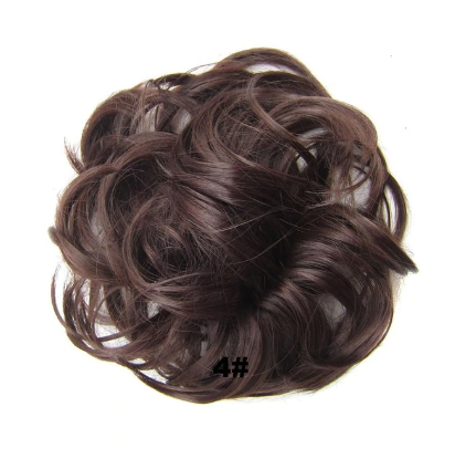 Scrunchie Synthetic Wavy Bun Ring