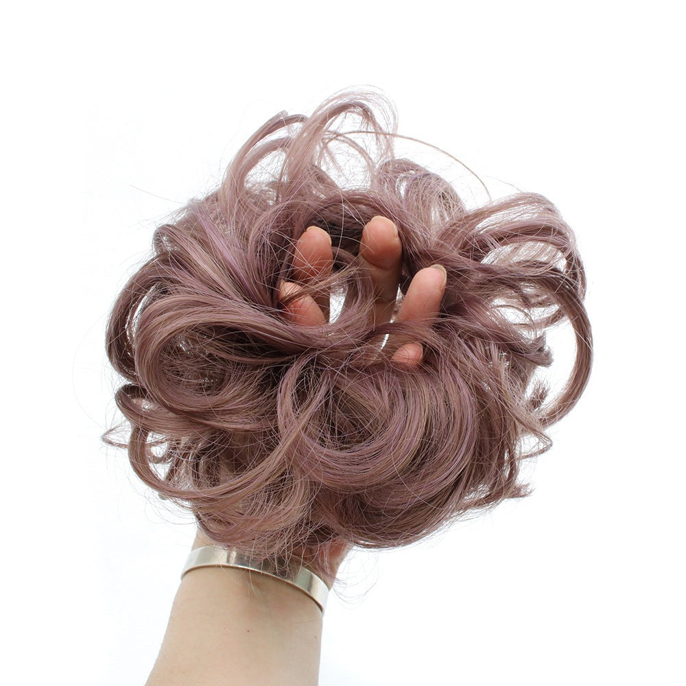 Scrunchie Synthetic Wavy Bun Ring