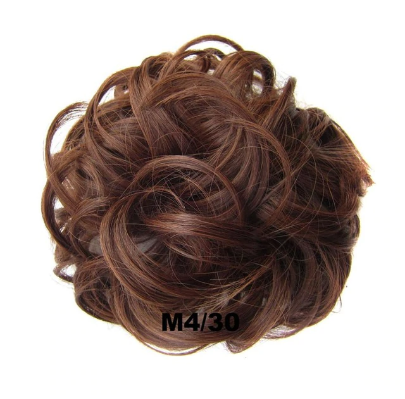 Scrunchie Synthetic Wavy Bun Ring