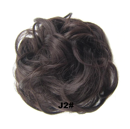 Scrunchie Synthetic Wavy Bun Ring