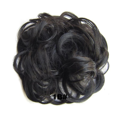Scrunchie Synthetic Wavy Bun Ring
