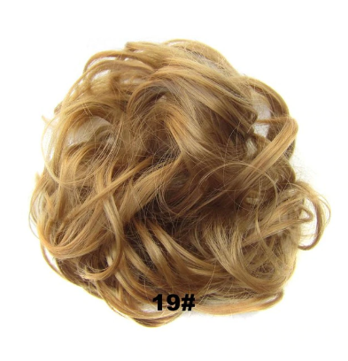 Scrunchie Synthetic Wavy Bun Ring