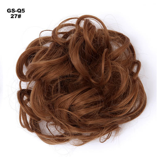 Scrunchie Synthetic Wavy Bun Ring