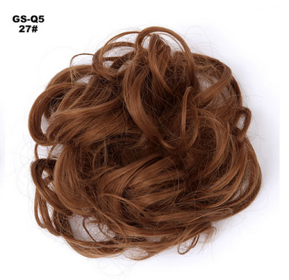 Scrunchie Synthetic Wavy Bun Ring