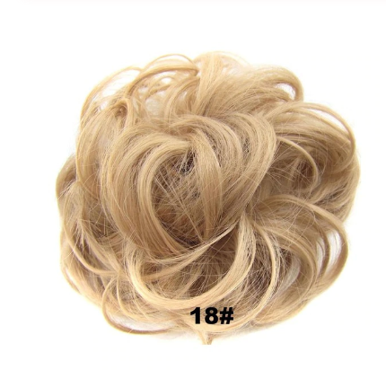Scrunchie Synthetic Wavy Bun Ring