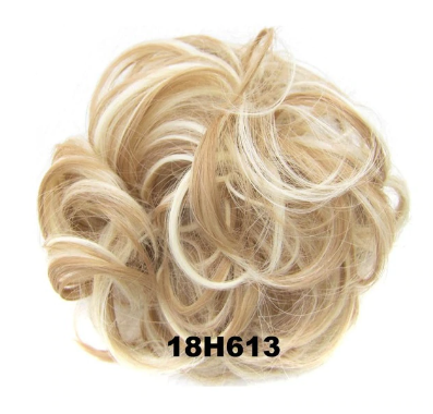 Scrunchie Synthetic Wavy Bun Ring