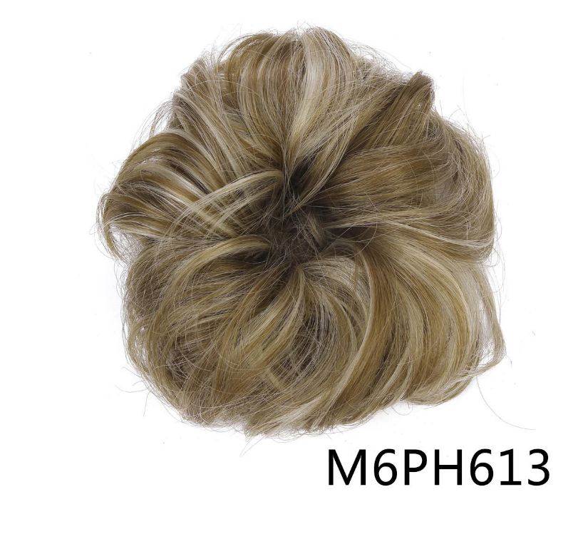 Scrunchie Synthetic Wavy Bun Ring