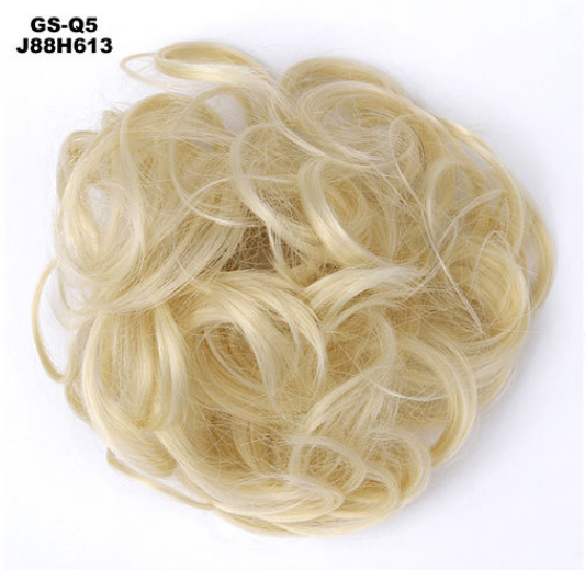 Scrunchie Synthetic Wavy Bun Ring