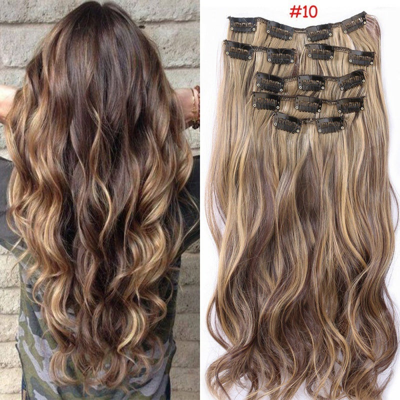 Clip In Synthetic Hair Extension Set