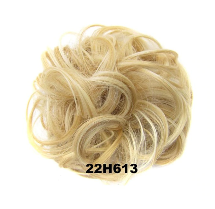 Scrunchie Synthetic Wavy Bun Ring