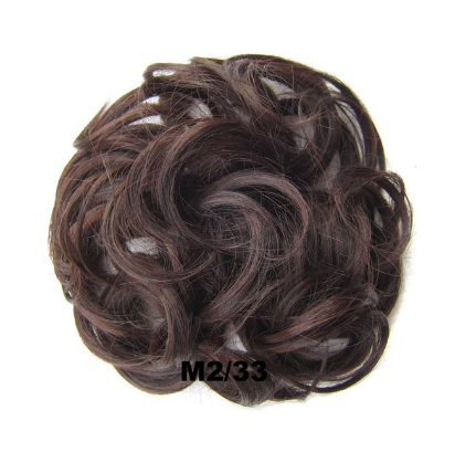 Scrunchie Synthetic Wavy Bun Ring