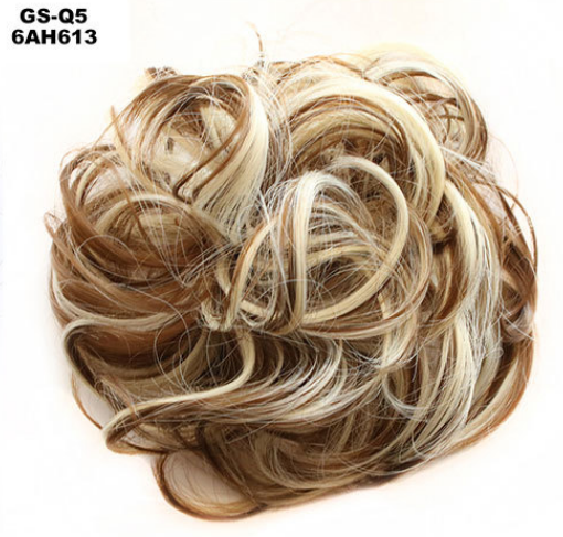 Scrunchie Synthetic Wavy Bun Ring