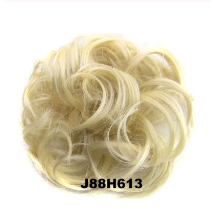 Scrunchie Synthetic Wavy Bun Ring