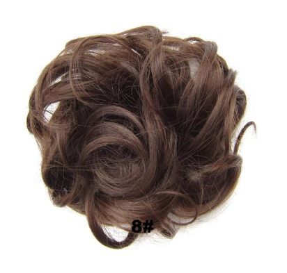 Scrunchie Synthetic Wavy Bun Ring