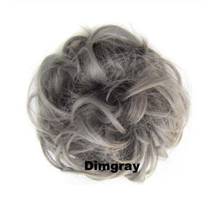 Scrunchie Synthetic Wavy Bun Ring
