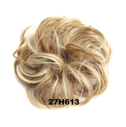 Scrunchie Synthetic Wavy Bun Ring