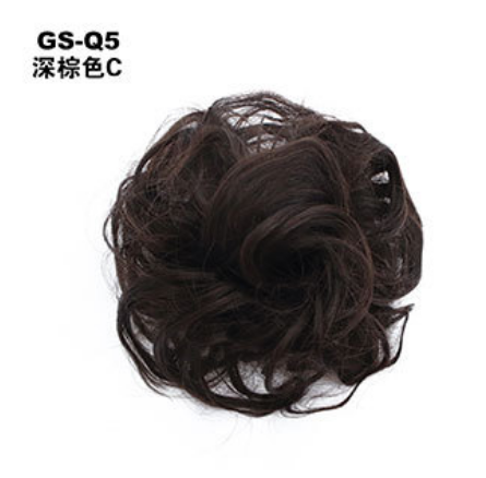 Scrunchie Synthetic Wavy Bun Ring