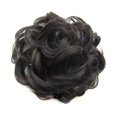 Scrunchie Synthetic Wavy Bun Ring