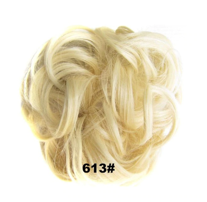 Scrunchie Synthetic Wavy Bun Ring