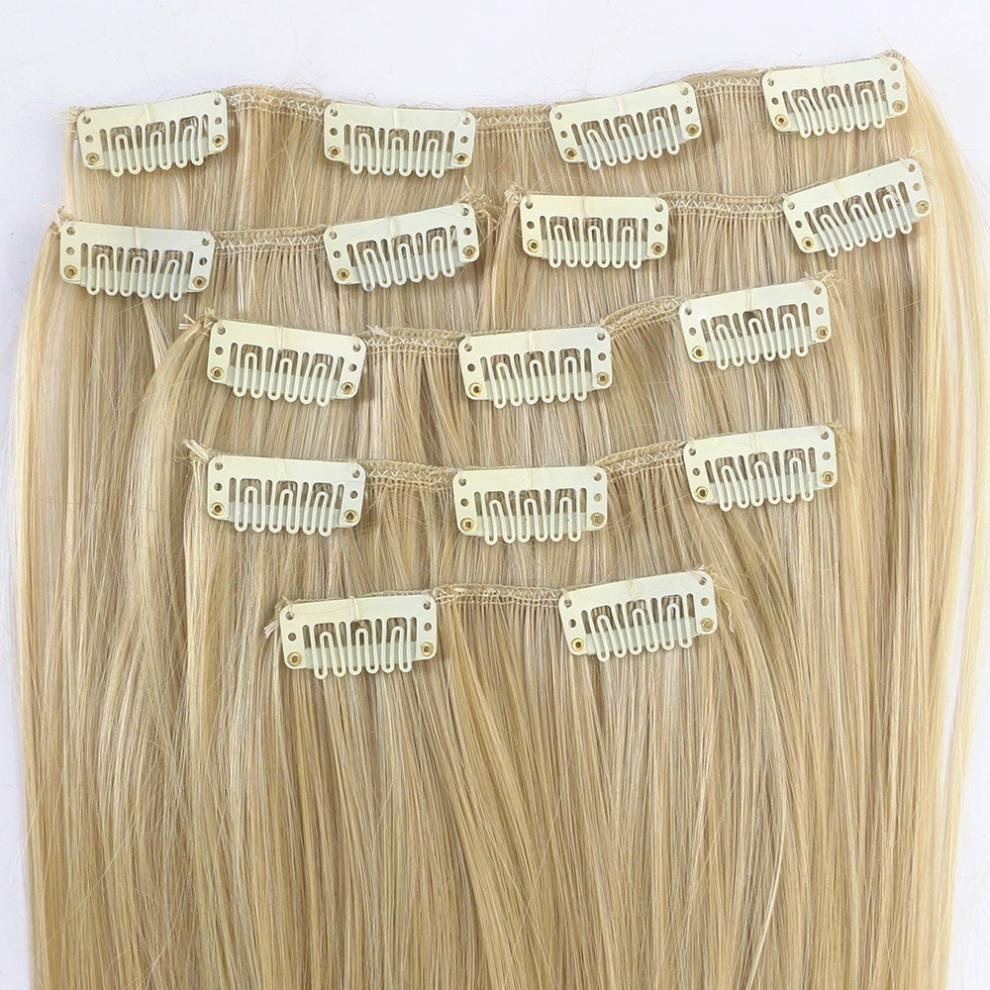 Clip In Synthetic Hair Extension Set