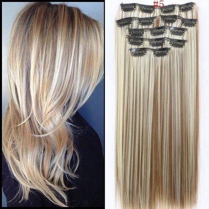 Clip In Synthetic Hair Extension Set